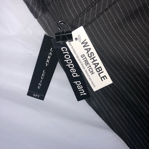 Larry Levine Crop Pants Ladies Woman Size 10 - Picture 3 of 8